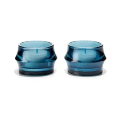 Arc ljuslykta 5 cm 2-pack, Mörkblå