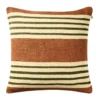 Aria kuddfodral, Apricot orange-cactus green, 50x50 cm