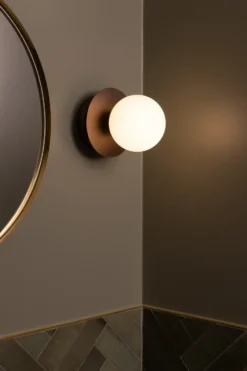 Art Deco plafond, Bronze-vit