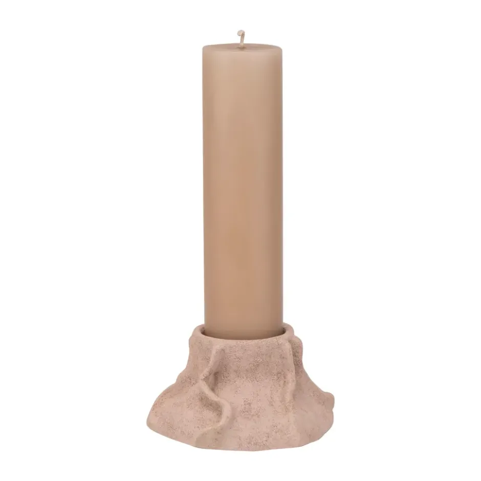 Art Piece lava ljusstake Ø12,5 cm, Powder rose