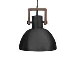 Ashby single taklampa Ø29 cm, Black Zink