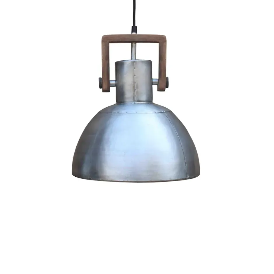 Ashby single taklampa Ø29 cm, Pale Silver