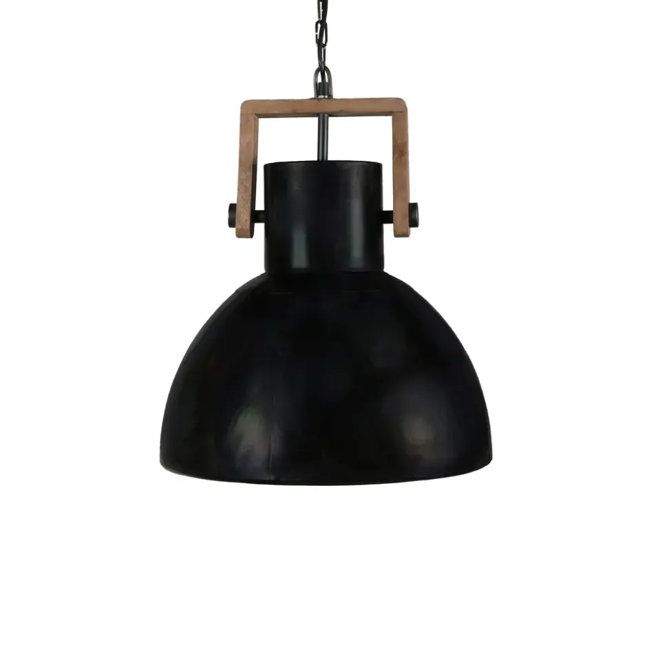 Ashby single taklampa Ø39 cm, Black Zink