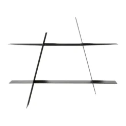 A-Shelf vägghylla Large 78x12x67 cm, Black