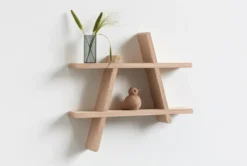 A-Shelf vägghylla Medium 52x9x46 cm, Oak