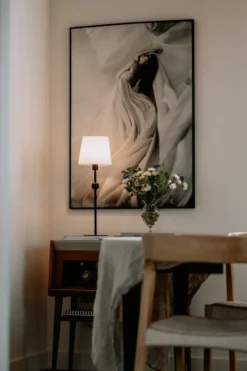 Astrid lampfot, Svart