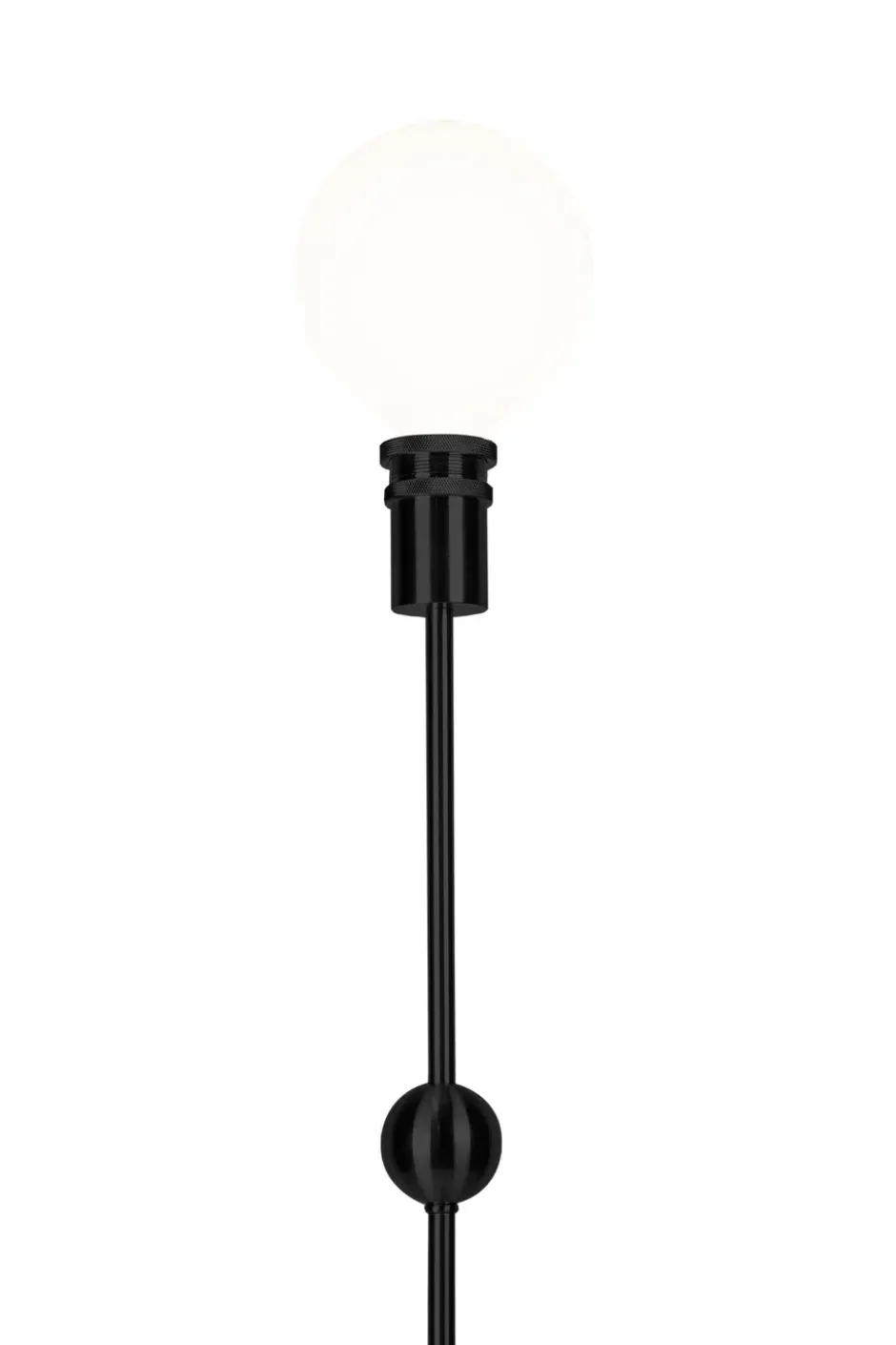Astrid lampstativ 130 cm, Svart