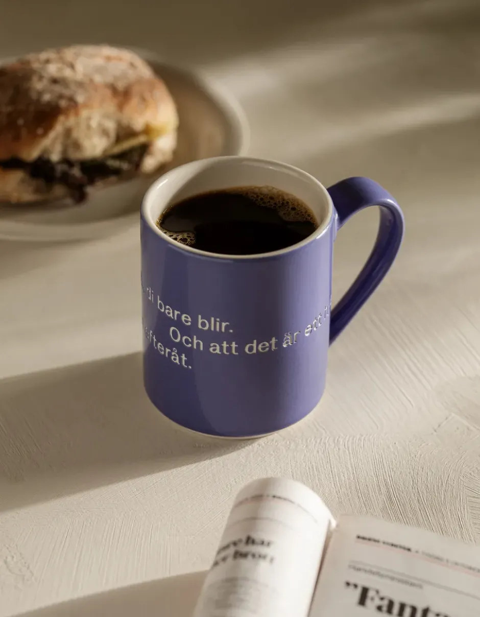 Astrid Lindgren mugg, hyss hittar man inte på, svensk text