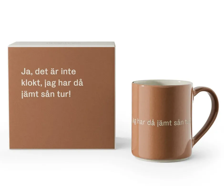 Astrid Lindgren mugg, ja, det är inte klokt…, Svensk text