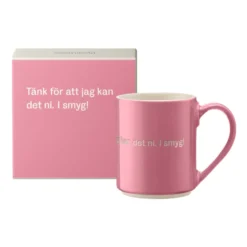 Astrid Lindgren mugg, tänk för att jag kan…, Svensk text