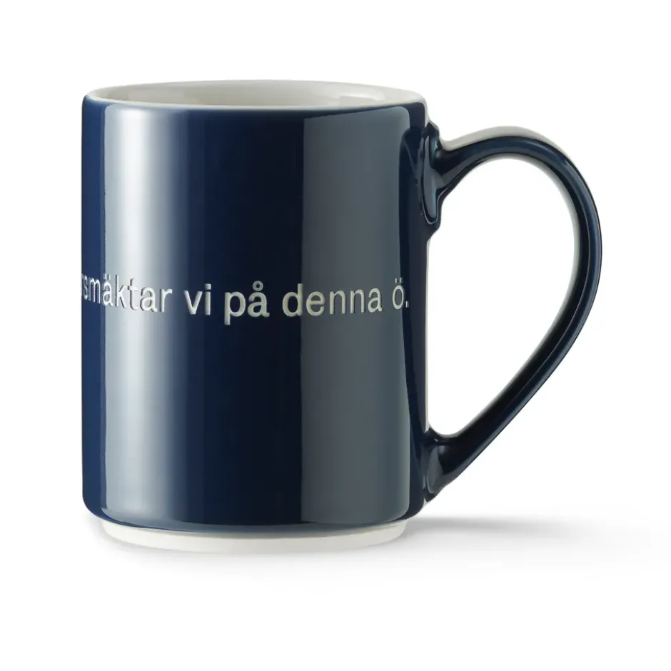 Astrid Lindgren mugg, utan snus i två dagar, Svensk text