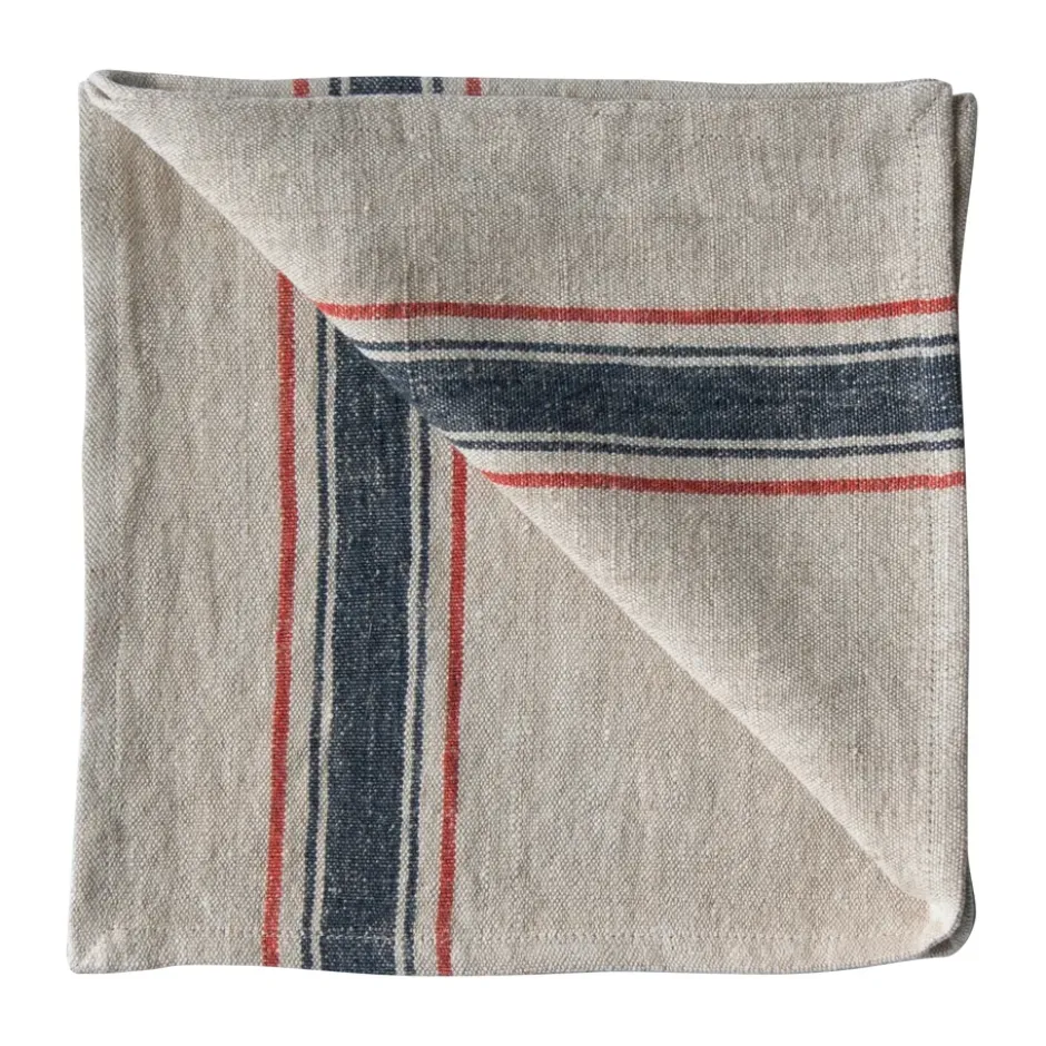 Astrid linneservett 50x50 cm, Navy
