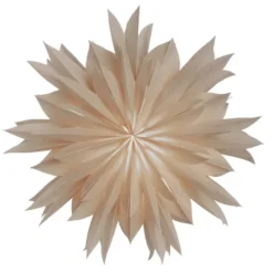 Athena adventsstjärna Ø50 cm, Beige
