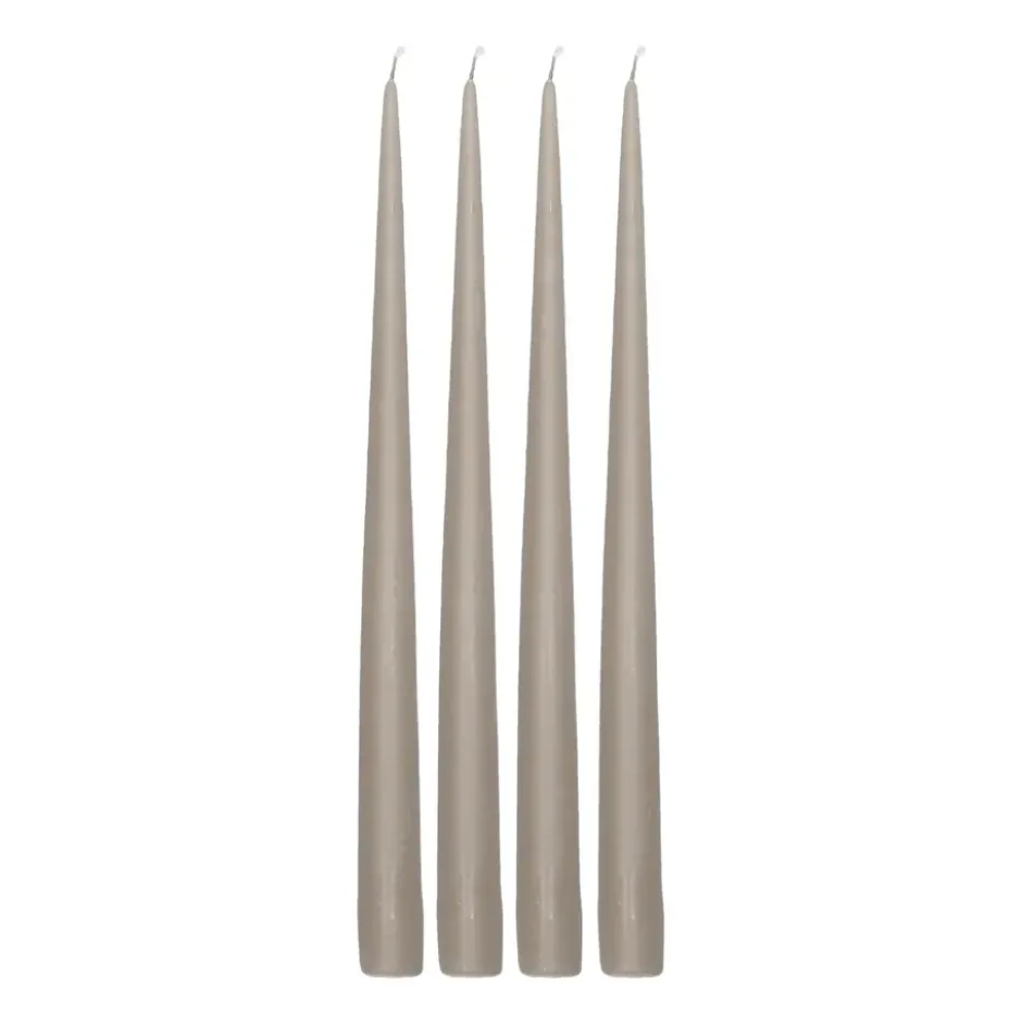 Atmosphere antikljus 4-pack 32 cm, Taupe