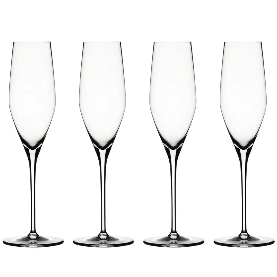 Authentis Champangeglas 19cl, 4-pack, klar