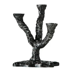 Ava ljusstake 22 cm, Antikgrå