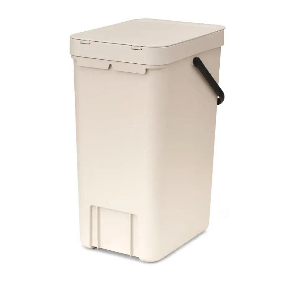 Avfallshink Sort & Go 16L, Soft Beige