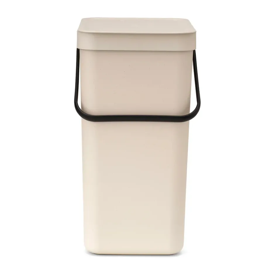 Avfallshink Sort & Go 16L, Soft Beige