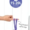 Avfallspåsar D 15 L 20 påsar/rulle, 15 l