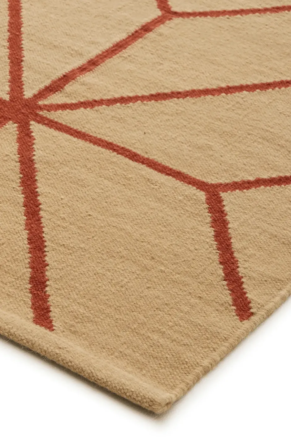 Ayur matta, Beige-Rust, 320x230 cm