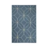 Ayur matta, heaven blue/offwhite, 180x270 cm