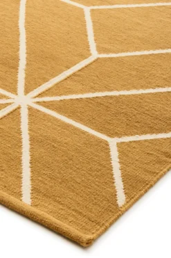Ayur matta, Masala Yellow-Off White, 320x230 cm