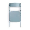 Backflip Chair stol, Cloud blue lackerad bok