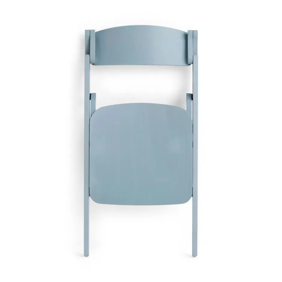 Backflip Chair stol, Cloud blue lackerad bok