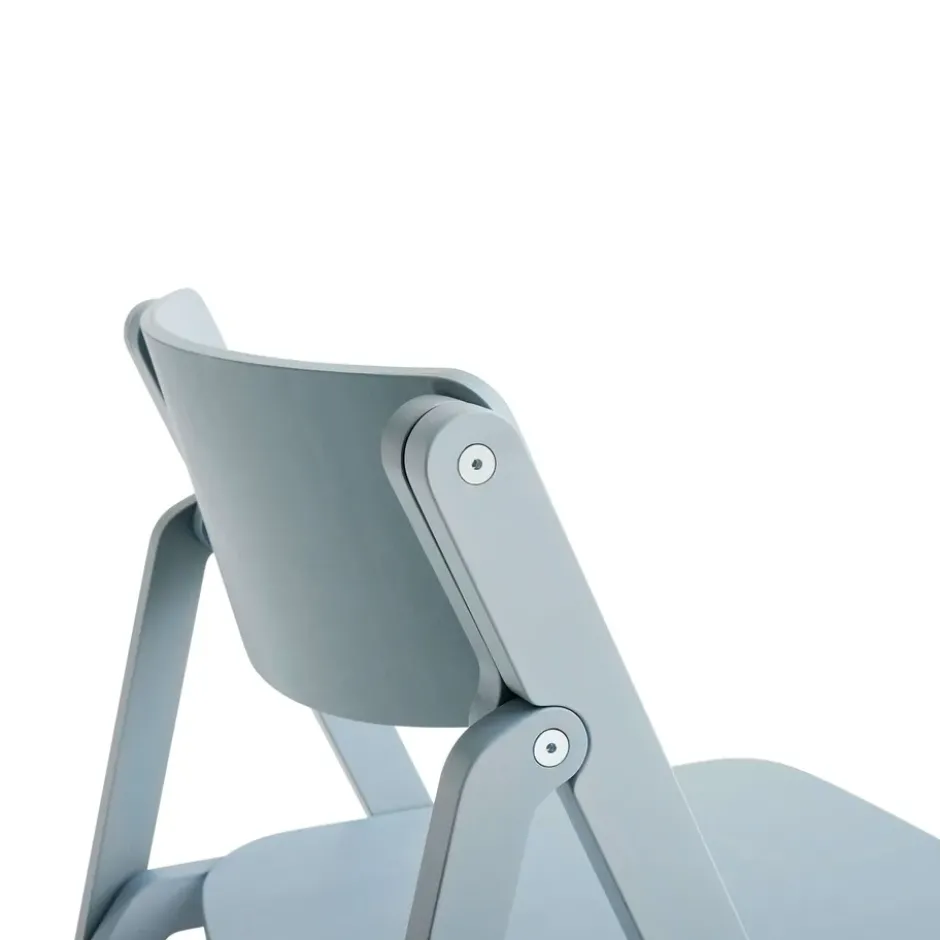 Backflip Chair stol, Cloud blue lackerad bok