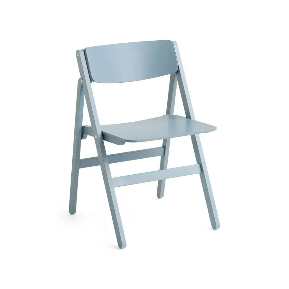 Backflip Chair stol, Cloud blue lackerad bok