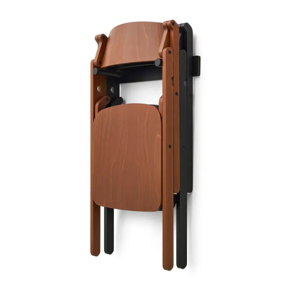 Backflip Chair väggfäste till stol, Anthracite lackerad bok