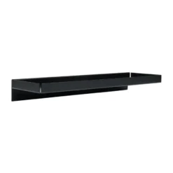 Bakku vägghylla small 16x50 cm, Black