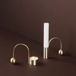 Balance mässing ljusstake, kronljus