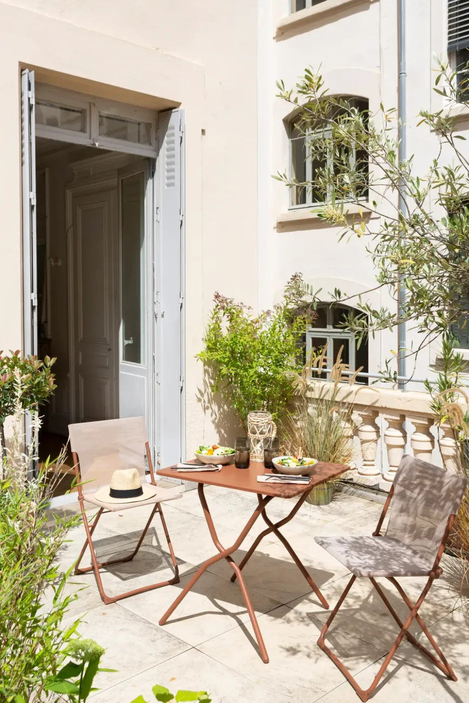 Balcony bord, Canyon/Terracotta