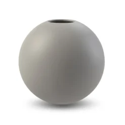 Ball vas grey, 20 cm