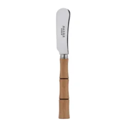 Bamboo shape smörkniv 14 cm, Light wood laminated