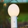 Bari bordslampa 35,5 cm, Sandbeige