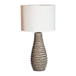 Bartha bordslampa 74 cm, Brun-beige