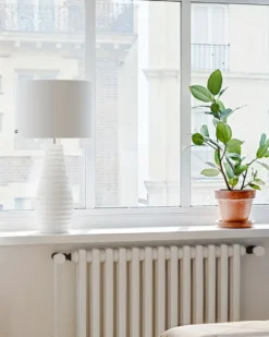 Bartha bordslampa 74 cm, Creme-beige