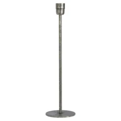 Base lampfot 45 cm, Beaten silver