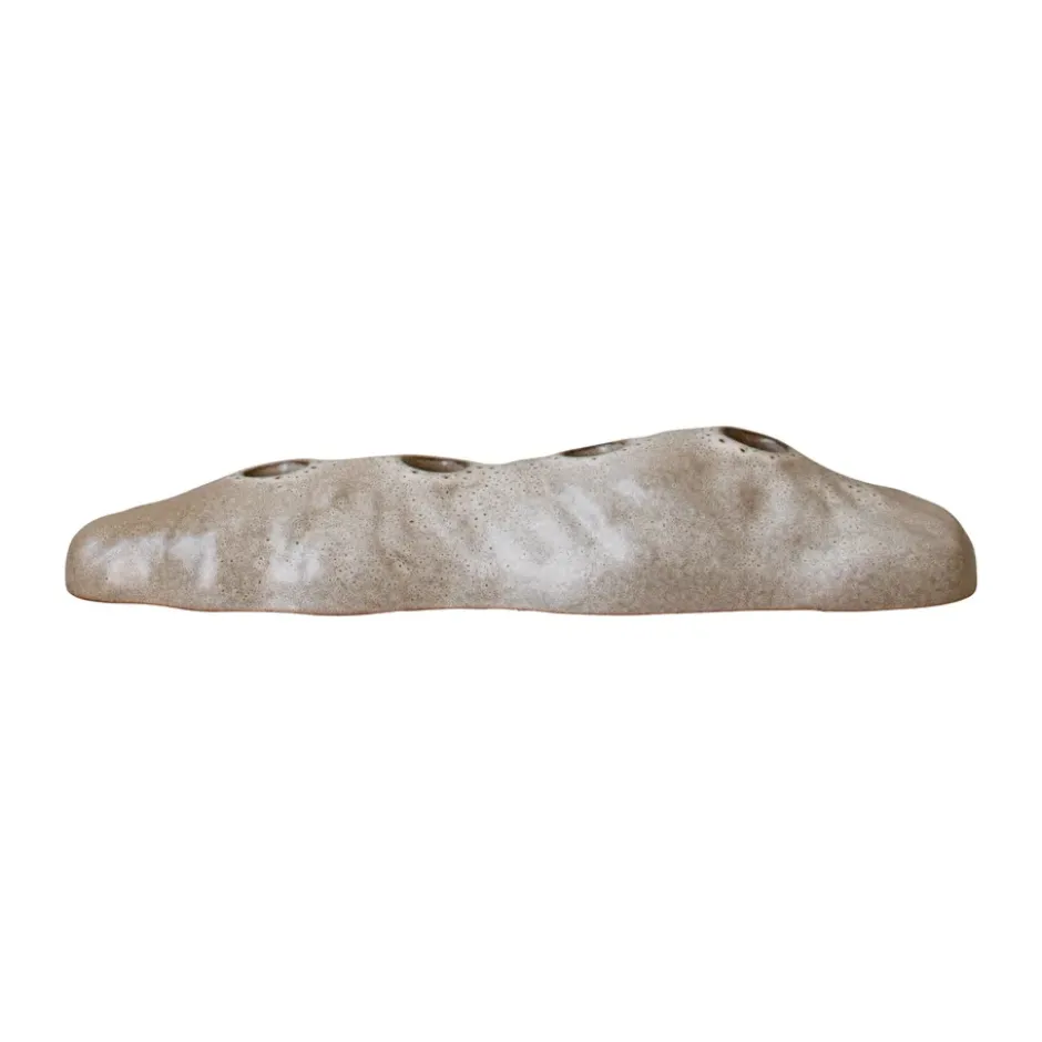 Base adventsljusstake, Beige