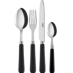Basic bestickset 24 delar, Black