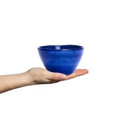 Basic organic skål 12 cm, Blå