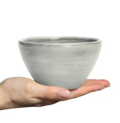 Basic organic skål 12 cm, Grå