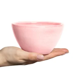 Basic organic skål 12 cm, Ljusrosa
