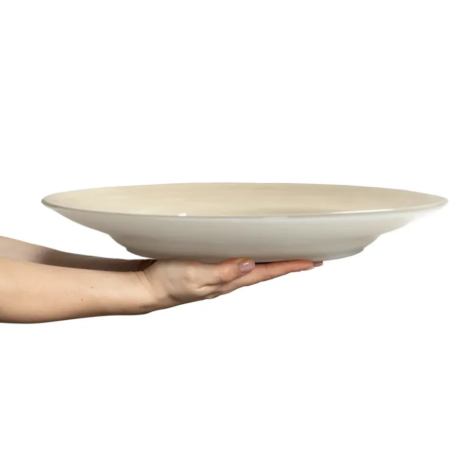 Basic serveringsfat Ø41 cm, Sand