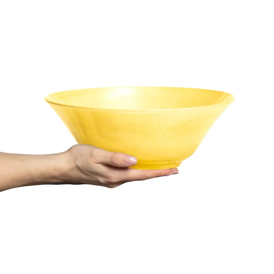 Basic skål 2 l, Gul