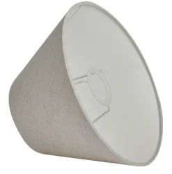 Basic wide lampskärm Ø25 cm, Natural