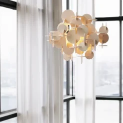 Bau lampa natur, Large