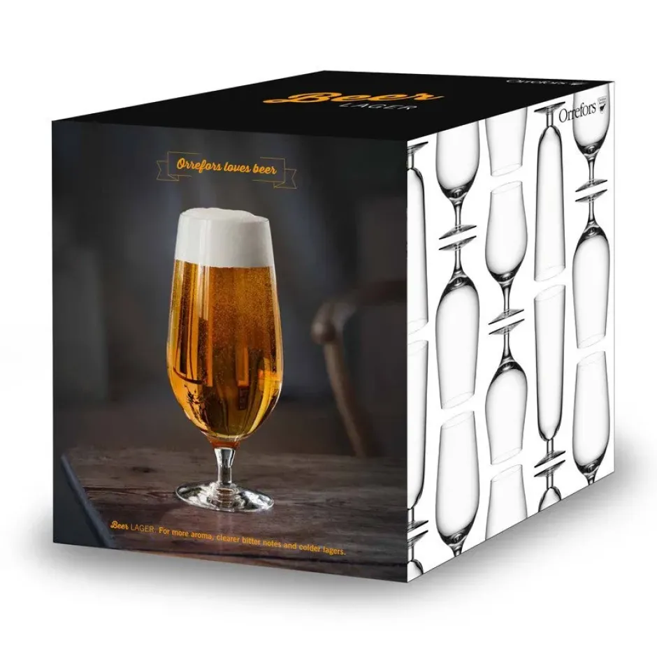 Beer lager ölglas 4-pack, 60 cl